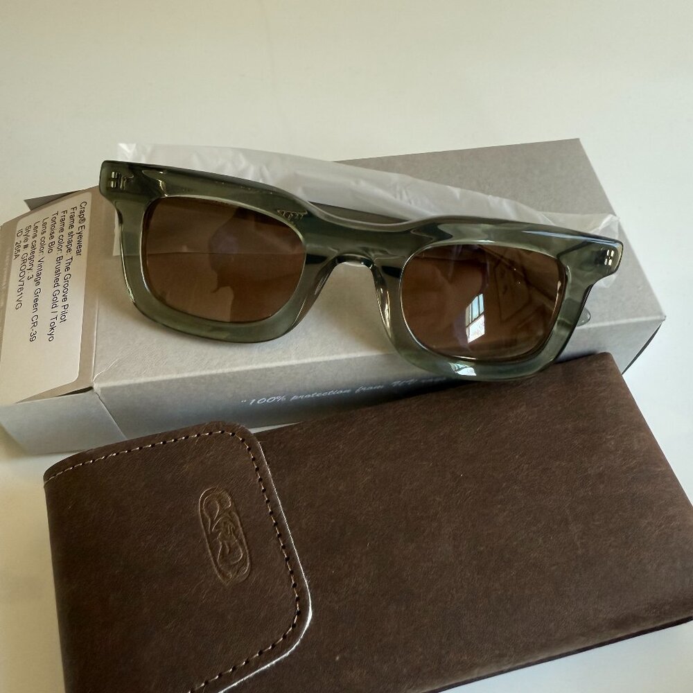 Crap Eyewear The Antimatter Sage Green